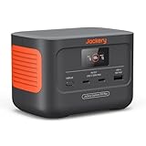 Jackery Explorer 100 Plus, 99 Wh/31000 mAh Tragbare Powerstation mit LiFePO4 Akku mit 128 W Ausgang, Handtellergroßer Back-up-Akku für Geschäftsreisen und Erkundungen im Freien