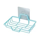 Seifenschale für die Dusche | Seifenhalter an der Wand mit Drainage | Badezimmer Organizer für Schwamm, Seife, Aufbewahrung, Regal zum Trocknen in Küche, Badewanne, Wohnung