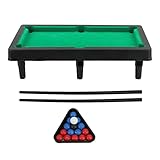 Marhynchus Mini -Billardtisch Miniatur Billard Game Set Mini Tabletop Billard für ab 5+ mit Kompakten Größe 12.4x7.4x3.1in Tolles für Geburtstagsferien