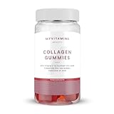 Myprotein Collagen Gummies – 500 mg Marine Kollagen mit Vitamin C & Vitamin A – Unterstützt Haut, Haare & Gelenke – Zuckerfrei & leckerer Granatapfel-Geschmack – 60 Gummies