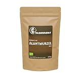 Alantwurzel BIO (200g) I Kräutertee lose I aus kontrolliert biologischem Anbau in Serbien I ideal für Alantwurzel Tee oder zum Verräuchern I Premium Tausendkraut Qualität (200g)