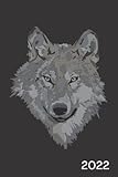 WOCHENKALENDER 2022: Jan - Dez Wochenplaner | Organizer | Terminplaner Buchkalender Jahresplaner | A5 Kalender Mini Planer | 1 Woche auf 2 Seiten |wolf |