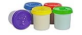 Simba 106322264 - Art und Fun Softknete 4+1 Bonuspack, Basisfarben, 5x140g, ab 3 Jahre, bunt