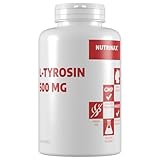 L-Tyrosin 500mg - 240 Kapseln - hochdosiert - Nahrungsergänzung - Made in Germany