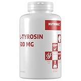 NUTRINAX | L-Tyrosin 500mg | 240 Kapseln für 8 Monate | gluten- & laktosefrei | deutsche Herstellung | maximale Natürlichkeit und Verträglichkeit