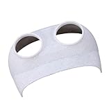 Aquarium Tunnel - Fischtankeller aus Harz, Betta Fish Shideout, Garnelentank-Ornament | Eckaquarium Dekoration, einzigartige Fischhöhle Dekoration, Spielzeug