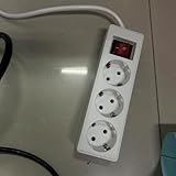 Steckdose für Küche Büro Wohnzimmer, Weiß