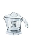 Braun Household Multiquick 3 MPZ9 Citrus Juicer Saftpresse (20 W, 1,4 Kg) weiß