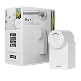 Nuki Smart Lock 3.0, smartes Türschloss für schlüssellosen Zutritt ohne Umbau, nachrüstbares elektronisches Türschloss, AV-TEST-zertifiziert, weiß