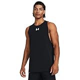 Under Armour Herren UA Baseline Cotton Tank, weiches und leichtes Basketball Shirt, schnelltrocknendes Herren Tank Top aus Baumwolljersey-Mischung