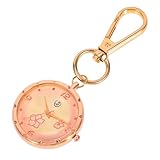 POPETPOP Leise Schwesternuhr mit Schlüsselanhänger Großer Klarer Ziffernblatt Langlebig und Praktisch für Krankenschwestern Ärzte Sanitäter Einfach an Tasche oder Kleidung Clipbar