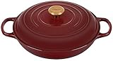 Le Creuset Emailliertes Gusseisen, Signature Braiser, 3,5 qt, Rhone'