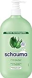 Schwarzkopf Schauma Shampoo 7 Kräuter (750 ml), Haarshampoo verleiht der Haarstruktur eine leichte Frische, Pflegeshampoo für normales bis schnell fettendes Haar