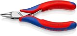KNIPEX Elektronik-Vornschneider mit Mehrkomponenten-Hüllen 120 mm, 64 62 120
