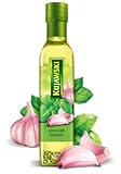 Rapsöl mit Knoblauch & Basilikum 250ml - Gewürzöl Würzöl - Öl Kujawski