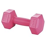 Este Hantel 5 kg FitLover, Polyethylen, Hex, Light Gray