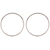 VALICLUD 2 Stück Mikrowellen drehtellerring mit Hitzebeständigen Langlebiger Glasplattenhalter zur Gleichmäßigen Erwärmung Kompatibel als Mikrowellenherd Zubehör Große Räder