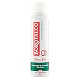 Borotalco, Deodorant Spray Zero Salze, absorbiert Schweiß und hinterlässt keine Schlieren, ohne Aluminiumsalze, kontinuierliche Frische, klassischer Borotalkum-Duft, 150 ml