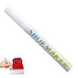 shoeWhitener Schuhmarkierer für Leder, Sneaker-Reiniger, 20 g, weißer Schuhrestorer, Gelber Kantenentferner, Conditioner, Finisher für Stiefel, Turnschuhe, Tennis, Fußball, Golfschuhe, tägliche