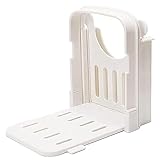 Padivine 1-Teiliger Brotschneider, Faltbarer Brottoastschneider, Sandwich-Toast-Schneidemaschine, Schnelles und Sicheres Gleichmäßiges Schneiden für Ihre Küche