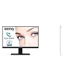 BenQ GW2780 68.58 cm (27 Zoll) LED Monitor (Full-HD, Eye-Care, IPS-Panel Technology, HDMI, DP, Loudspeaker) Black, Schwarz & Apple Pencil (2. Generation)