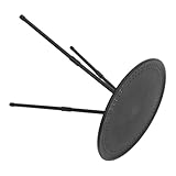 BCOATH Kompakter Klappbarer Runder Campingtisch mit Stabiler Konstruktion Faltbarer Outdoor Picknicktisch Tragbar für Camping Wandern und Garten
