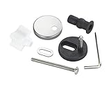 WENKO Befestigung für Easy-Close WC-Sitze WC-Sitz Befestigungsersatz-Set Matt