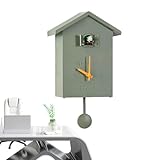 Kuckucksuhr mit Batterien, dekorative , Wandkunst der Vogeluhr, moderne mit Vogel- und Pendelsound, Kuckucksuhr mit Batterien, Dekoration