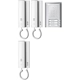 Schneider Electric 1841320 Silber ENTRAVOX KOMPLETTPAKET 3WE, 3 Wohneinheit