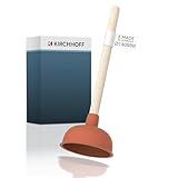 Kirchhoff 99908200 Profi-Pömpel 140 mm, Saugglocke für...