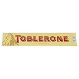 Toblerone Schokolade / Feine Schweizer Milchschokolade mit Honig- und Mandelnougat / Großtafel /1 x 360g