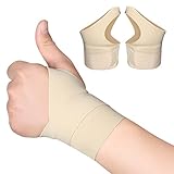 Handgelenk-Daumen-Stützbandage, ultradünne weiche Handgelenk-Daumenstütze Kompressionshandschuhe, verstellbare Sport-Daumenbandage, Wickelschutz, zur Linderung von Schmerzen, Karpaltunnelsyndrom,