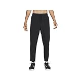 Nike Unlimited Dri-FIT Herren Trainingshose mit schmalem Bein, Schwarz/Schwarz/Schwarz, Groß