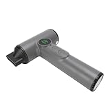 Generic Reise-Haartrockner, 200 W, 15600 MAh, USB Wiederaufladbar, Kabelloser Fön, Kalt-Heiß-Wind-Haartrockner, ABS-Schalenmaterial für Reisen, Camping, Outdoor-Einsatz