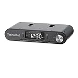 TechniSat Viola Küchenradio - Unterbau Radio mit UKW/FM, LED Display, Arbeitsleuchte, Timer, Bluetooth, Weckfunktion, Freisprecheinrichtung, 5 W Lautsprecher