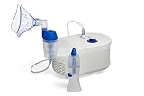 OMRON X102 Total 2-in-1-Inhalationsgerät mit Nasendusche - Inhalator für Erwachsene und Kinder; zur effektiven Behandlung von Atemwegserkrankungen, Allergien und Erkältungen; mit hochwertigem Zubehör