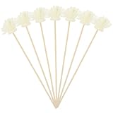 SAFIGLE 36 Stück Teiliges Blumen Diffuser Stäbchen aus Kunstfaser Dekorative Aroma Sticks für Ätherische Öle Einstellbare Duftintensität Passend für Verschiedene Diffuser Flaschen für
