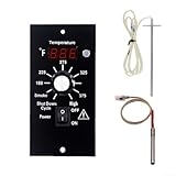 Digitaler Thermostatregler für Traeger-Grills mit klarer LED-Anzeige, Temperaturüberwachungs-Panel (C)