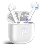 AI Übersetzer Kopfhörer, 3-in-1 Bluetooth 5.4 Sprachübersetzer mit 164 Sprachen, 6 Übersetzungsmodi Echtzeit Übersetzer Ohrhörer mit APP, ENC Rauschunterdrückung Kopfhörer für Lernen, Reisen, Business