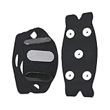 Eisklampen für Schuhe – Greifspikes für Schuhe, rutschfeste Schuhüberzüge, Schnee-Griffe, rutschfeste Greiferspikes, Gute Elastizität, Traktion, Stollen, Eisspikes, für Damen, Herren