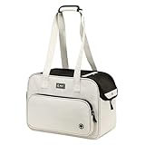 Hundetrage | Rucksack aus weicher Tragetasche mit Gurt, tragbare Tragetasche für Welpen und Tiere – für Hunde, Kaninchen, Katzen, Tierarztbesuch, Picknick, Spaziergang, Park, Einkaufen, Reisen