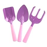 ORFOFE Gartenset Kleine Sandkastenschaufeln und Handrechen Kindgerechte Pflanzwerkzeuge für Garten und Sandspiel Robust und Ergonomisch für Spielerisches Gärtnern im Freien