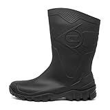 Dunlop Sports Herren Dunlop Dee Arbeitsgummistiefel, Schwarz, 43 EU