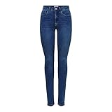 ONLY Damen Onlroyal High Waist Skinny Jeans, Blau (Medium Blue Denim), XL