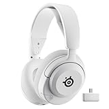 SteelSeries Arctis Nova 5P Wireless - Gaming Headset Multi-System -PS5,PC - Magnetische Neodym-Treiber -Über 100 Audio Presets -60H Akkulaufzeit -2,4 GHz oder BT -ClearCast Gen2.X-Mikr -Weiß