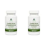 Garcinia Cambogia Extrakt 60% HCA 60 Kapseln Gesunder schneller Gewichtsverlust (Packung mit 2)