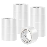 Amazon Basics Paketband, für Versand, Umzug und Lagerung, 12Stück, Transparent, 10,4 cm x 10,4 cm x 4,8 cm