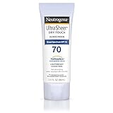 Neutrogena Ultra-Sheer Dry-Touch-Sonnenschutzmittel, SPF 70, 88 ml - Sonnenschutz