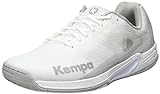 Kempa Damen Wing Handballschuh, Weiß/Cool Grau, 39 EU