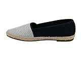 Tom Tailor Damen 3292011 Slipper, Navy-Silver, 38 EU